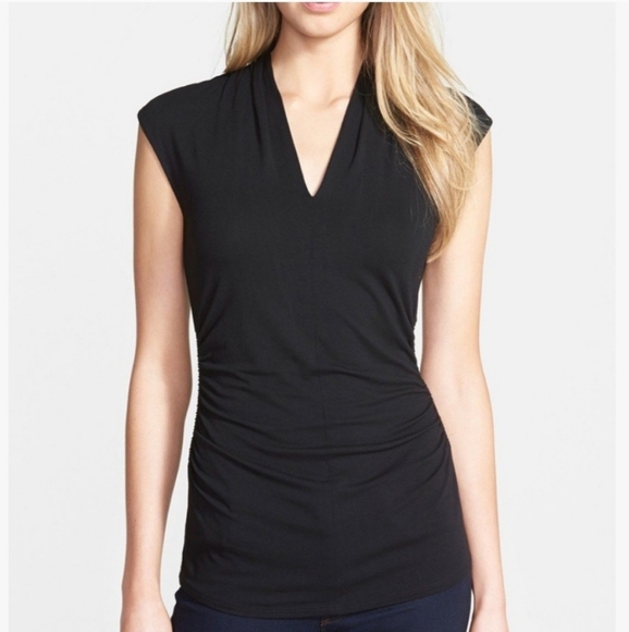 Vince Camuto Tops - Vince Camuto Side Ruched Top